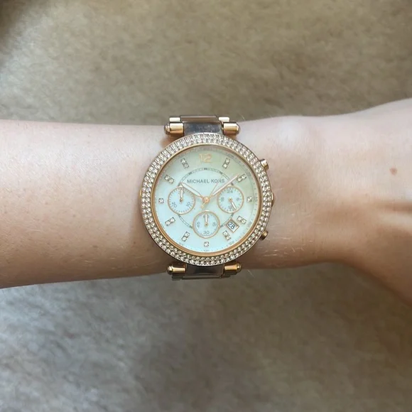 Michael Kors | Accessories | Michael Kors Parker Chrono Mop  display picture 1